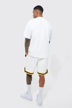 Ensemble T-shirt et Short de Basketball Oversized Ofcl