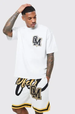Ensemble T-shirt et Short de Basketball Oversized Ofcl