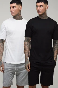 Ensemble T-shirt Et Short De Détente Coupe Regular Tall Pack De 2
