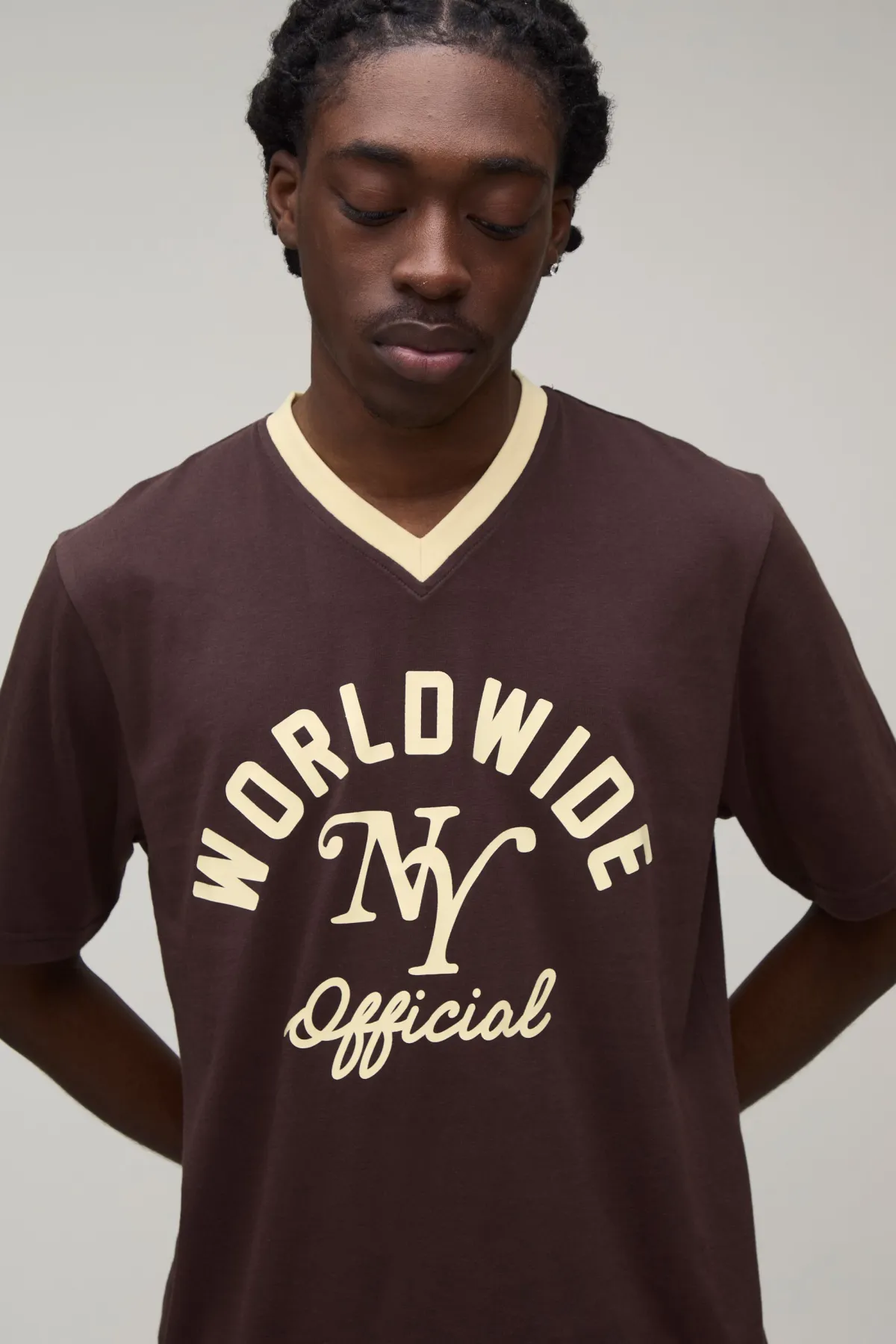 boohooMAN Ensemble T-shirt Et Short Imprimé Worldwide Coupe Regular<Homme Ensembles|Survêtements