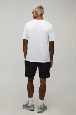 boohooMAN Ensemble T-shirt Et Short À Imprimé Script MAN Coupe Regular Pour Homme<Homme Survêtements