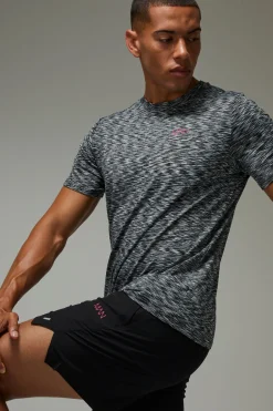 Ensemble T-shirt Et Short Néon Actif Homme