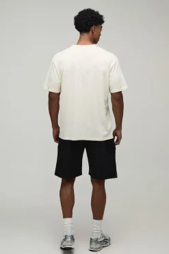 boohooMAN Ensemble T-shirt Et Short Oversize Imprimé Monte Carlo<Homme Ensembles|Survêtements