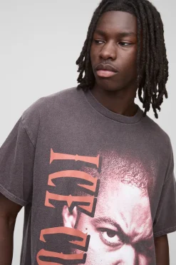 Ensemble T-shirt et short surdimensionnés Chocolate Ice Cube License