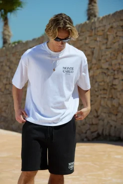 boohooMAN Ensemble T-shirt Monte Carlo Oversize & Short Baggy<Homme Survêtements Grande Taille|Tout Afficher