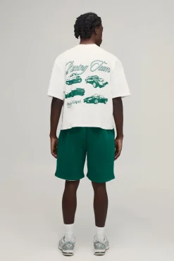 Ensemble T-shirt Oversize Ample Italia Capri Et Short Baggy
