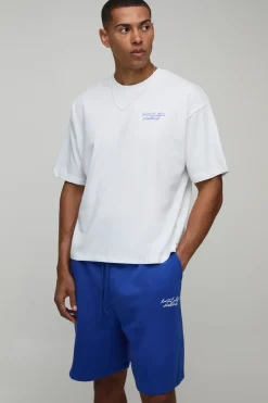 Ensemble T-shirt Oversize Boxy Édition Limitée & Short Ample