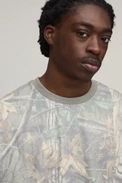 boohooMAN Ensemble T-shirt Oversize Boxy Et Short Baggy Forestier<Homme Survêtements