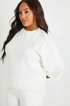boohoo Ensemble T-shirt oversize et pantalon à jambe large sur mesure<Femme Ensembles