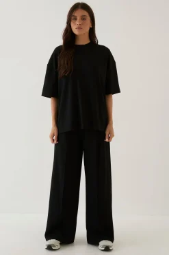 DSGN Studio Ensemble T-shirt Oversize Et Pantalon Large Supersoft<Femme Ensembles|Dsgn Studio