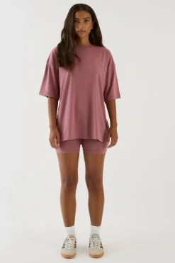 Ensemble T-shirt Oversize Et Short Cycliste Dsgn Studio