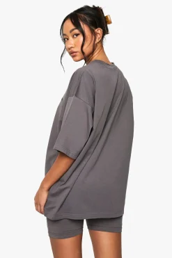 DSGN Studio Ensemble T-shirt Oversize Et Short Cycliste<Femme Dsgn Studio|Ensembles