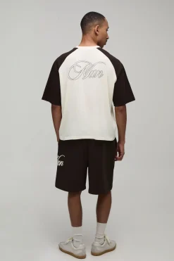 Ensemble T-shirt Raglan Ample Oversize & Short Baggy