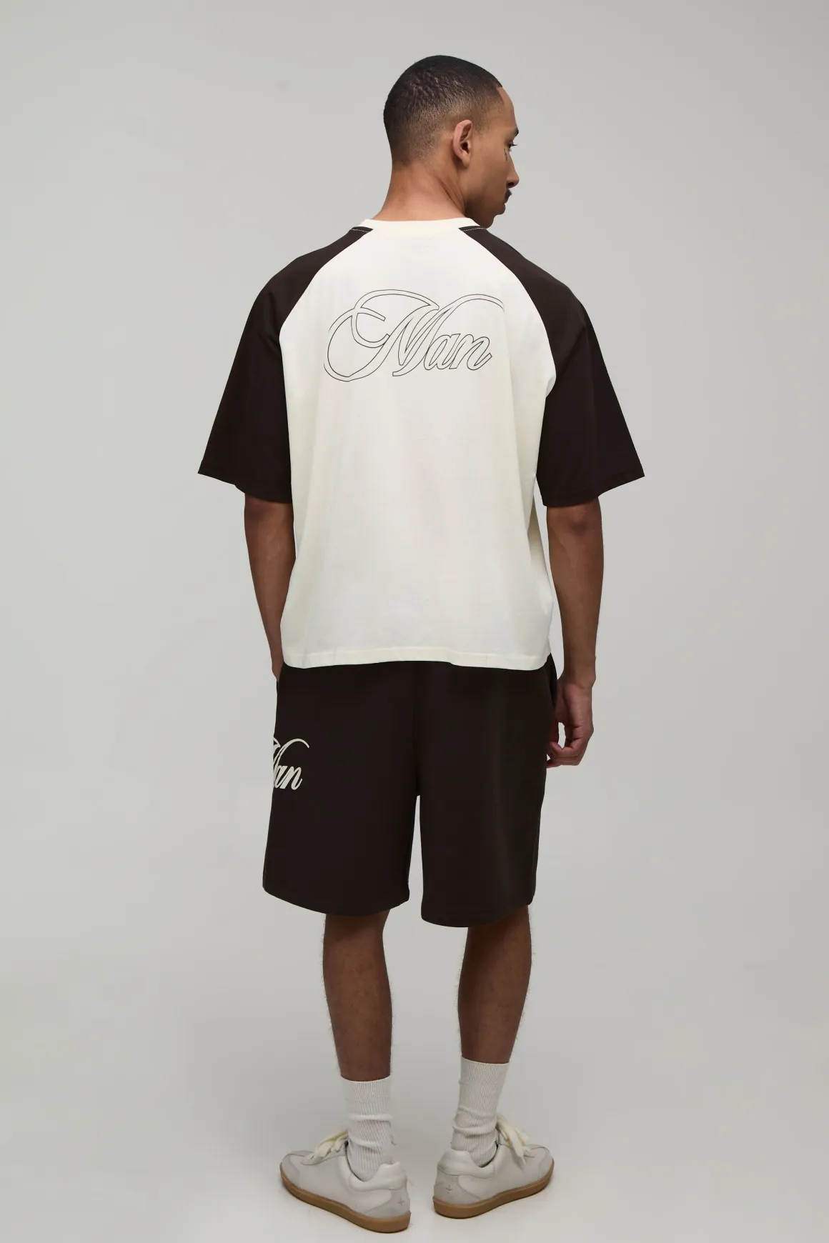 Ensemble T-shirt Raglan Ample Oversize & Short Baggy