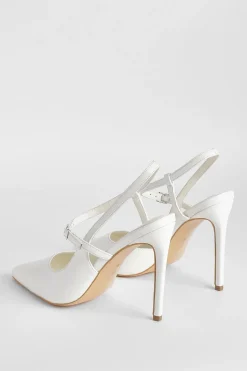 boohoo Escarpin Court à Bride Arrière Détail Boucle Large< Chaussures Festives|Chaussures À Talons