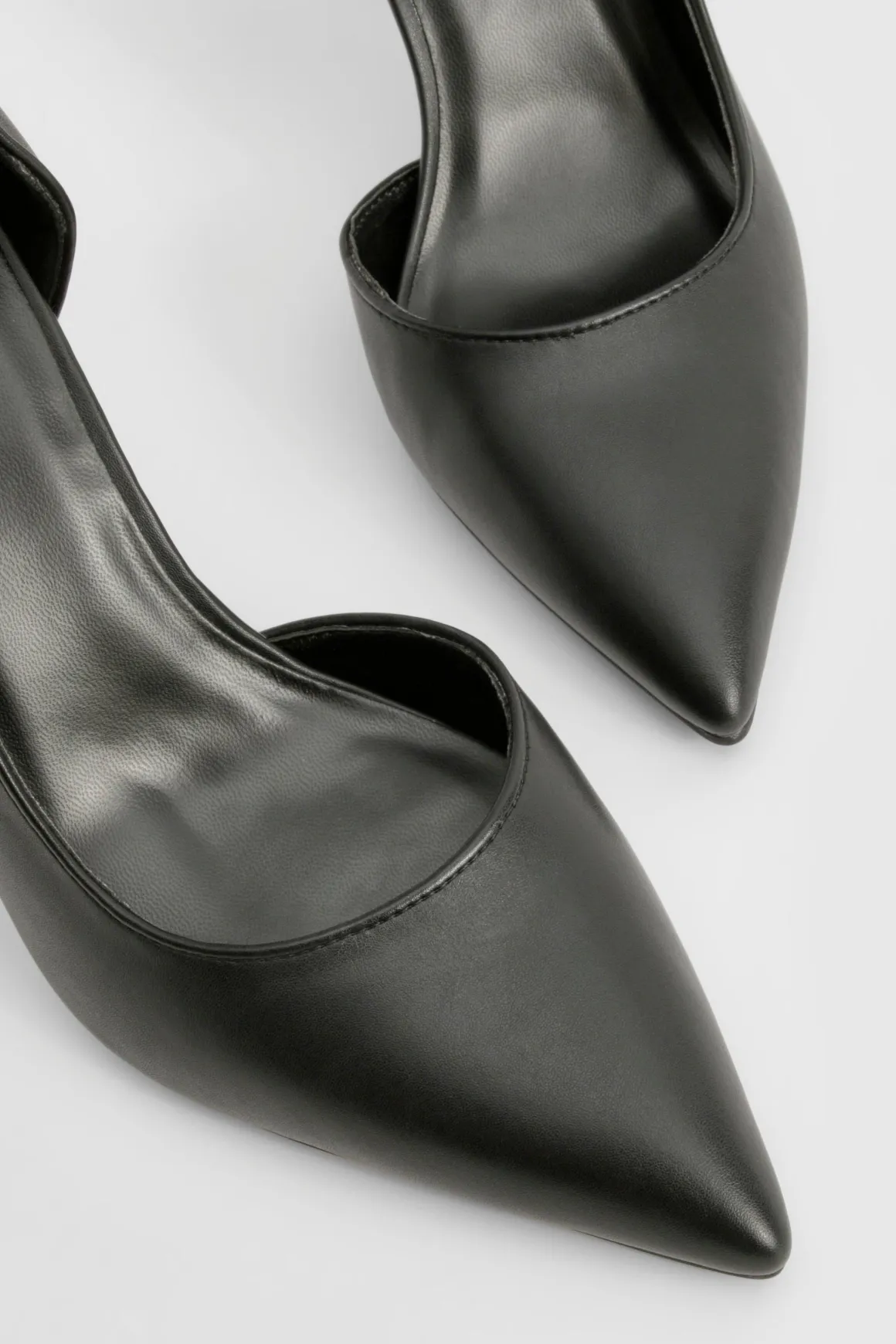 Escarpin À Découpes Mi-hauteur Basique