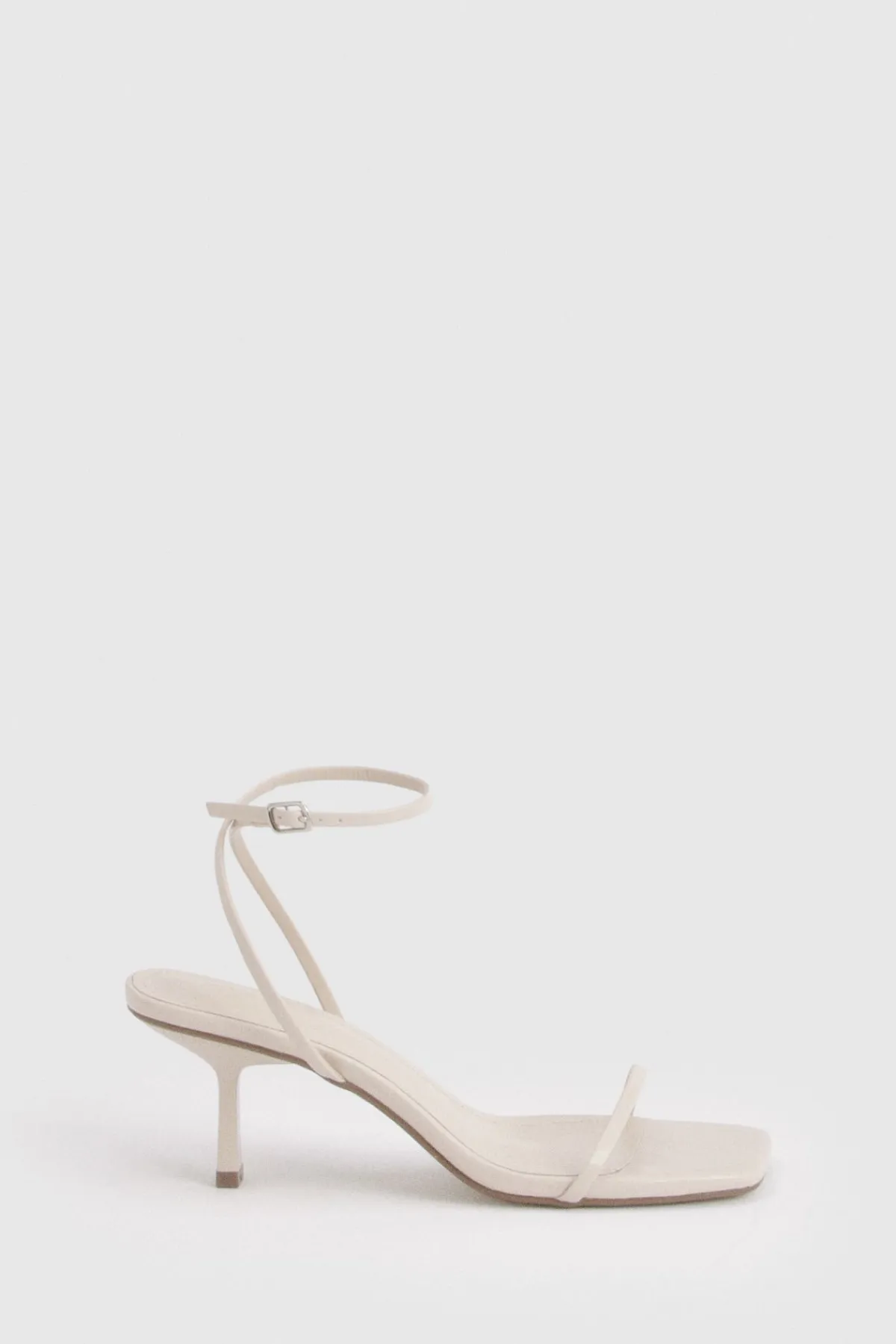 boohoo Escarpins À Bout Carré Et Double Bride À Talon Mi-haut< Chaussures Festives|Chaussures À Talons