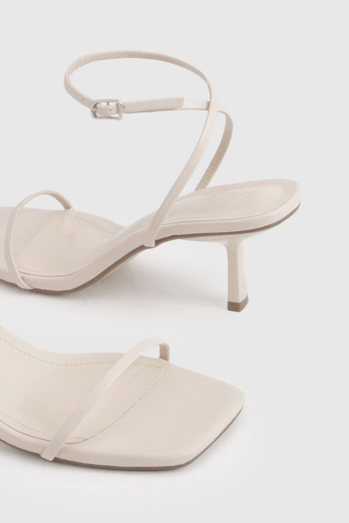 boohoo Escarpins À Bout Carré Et Double Bride À Talon Mi-haut< Chaussures Festives|Chaussures À Talons