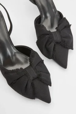 boohoo Escarpins À Bride Arrière Avec Nœud Surdimensionné< Chaussures Festives|Chaussures À Talons
