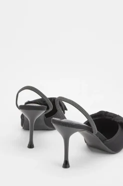 boohoo Escarpins À Bride Arrière Avec Nœud Surdimensionné< Chaussures Festives|Chaussures À Talons