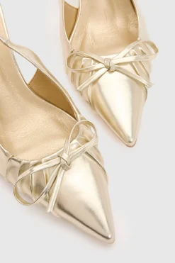 boohoo Escarpins À Bride Arrière Avec Nœud Coupe Large< Chaussures Festives|Chaussures À Talons