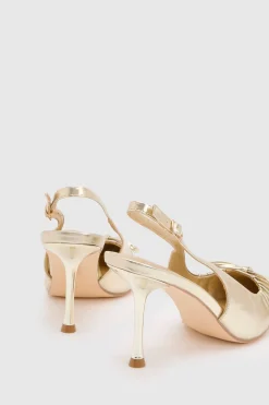 boohoo Escarpins À Bride Arrière Avec Nœud Coupe Large< Chaussures Festives|Chaussures À Talons