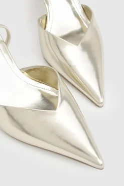 boohoo Escarpins Bride Arrière Coupe Large< Chaussures Festives|Chaussures À Talons