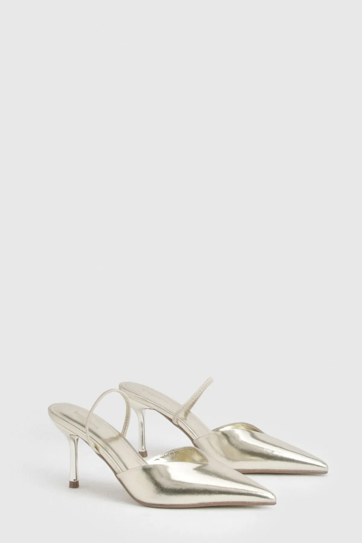 boohoo Escarpins Bride Arrière Coupe Large< Chaussures Festives|Chaussures À Talons