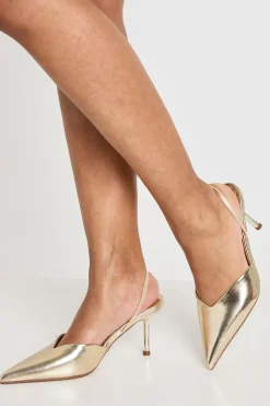 boohoo Escarpins Bride Arrière Coupe Large< Chaussures Festives|Chaussures À Talons
