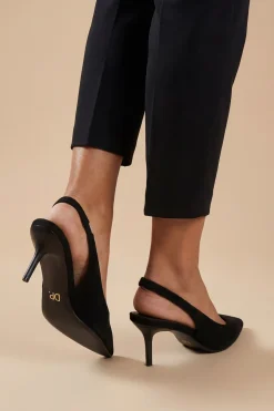 Escarpins À Bride Arrière Iris En Synthétique À Petit Talon