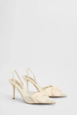 Coast Escarpins À Bride Arrière Marianna À Talon Haut Avec Détail Nœud< Chaussures À Talons|Escarpins