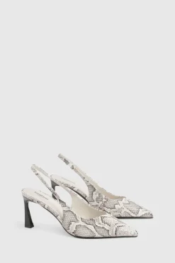 boohoo Escarpins à Bride Arrière Talon Évasé Coupe Large< Chaussures Festives|Chaussures À Talons
