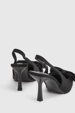boohoo Escarpins À Bride Arrière À Talons Hauts Avec Nœud Surdimensionné< Chaussures Festives|Chaussures À Talons