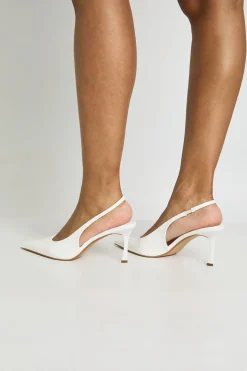 boohoo Escarpins À Bride Arrière À Talons Aiguilles Mi-hauts< Chaussures Festives|Chaussures À Talons