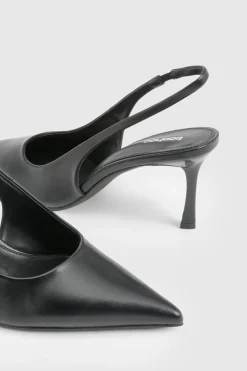 boohoo Escarpins à Bride Arrière Talon Aiguille Moyen< Chaussures Festives|Chaussures À Talons