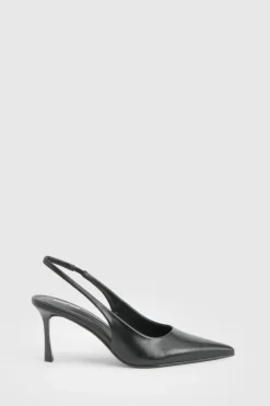 boohoo Escarpins à Bride Arrière Talon Aiguille Moyen< Chaussures Festives|Chaussures À Talons