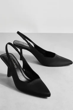 Escarpins à bride basse pour pieds larges