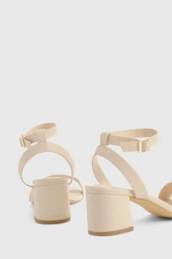 boohoo Escarpins à Bride Cheville Talon Bloc Bas Coupe Large< Chaussures Festives|Chaussures À Talons