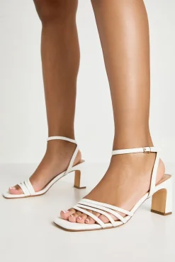 boohoo Escarpins À Brides Asymétriques Et Talon Bloc Bas< Chaussures Festives|Chaussures À Talons