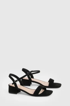 boohoo Escarpins À Brides Coupe Large Et Petit Talon Bloc< Chaussures Festives|Chaussures À Talons