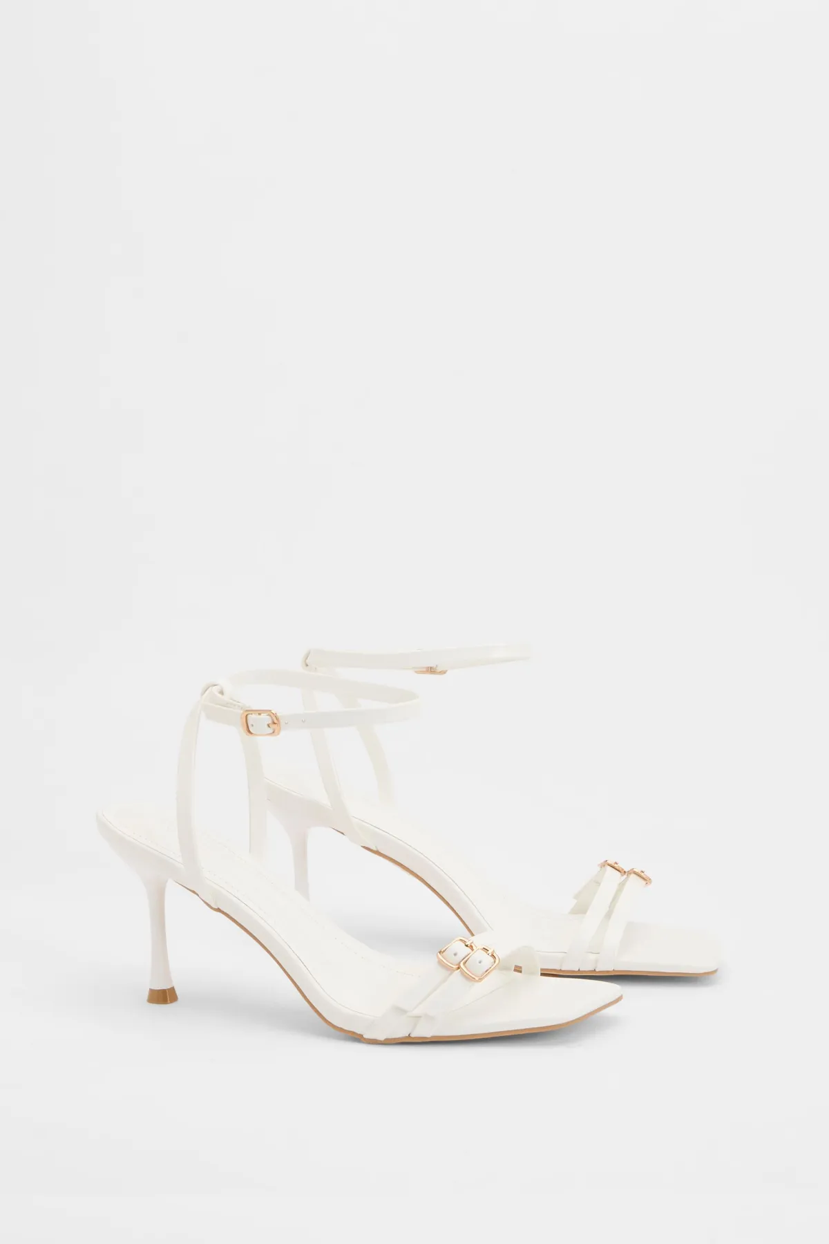 boohoo Escarpins À Brides Larges Avec Double Boucle< Chaussures Festives|Chaussures À Talons