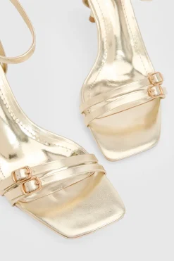 boohoo Escarpins À Brides Larges Avec Double Boucle< Chaussures Festives|Chaussures À Talons