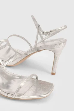 boohoo Escarpins À Brides Minimalistes Coupe Large Talon Stiletto Mi-haut< Chaussures Festives|Chaussures À Talons