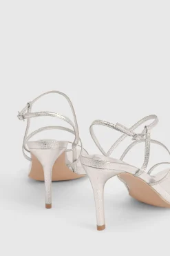 boohoo Escarpins À Brides Minimalistes Coupe Large Talon Stiletto Mi-haut< Chaussures Festives|Chaussures À Talons