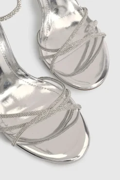 Escarpins À Brides Ornés De Cristaux