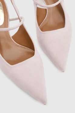 Escarpins Cherish À Bride Arrière Et Petit Talon En Synthétique Synthétique À Bout Pointu
