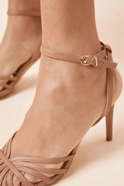 Dorothy Perkins Escarpins Davey À Talon Aiguille Haut En Synthétiquecuir Avec Empiècement Ajouré< Chaussures À Talons|Chaussures Dorées