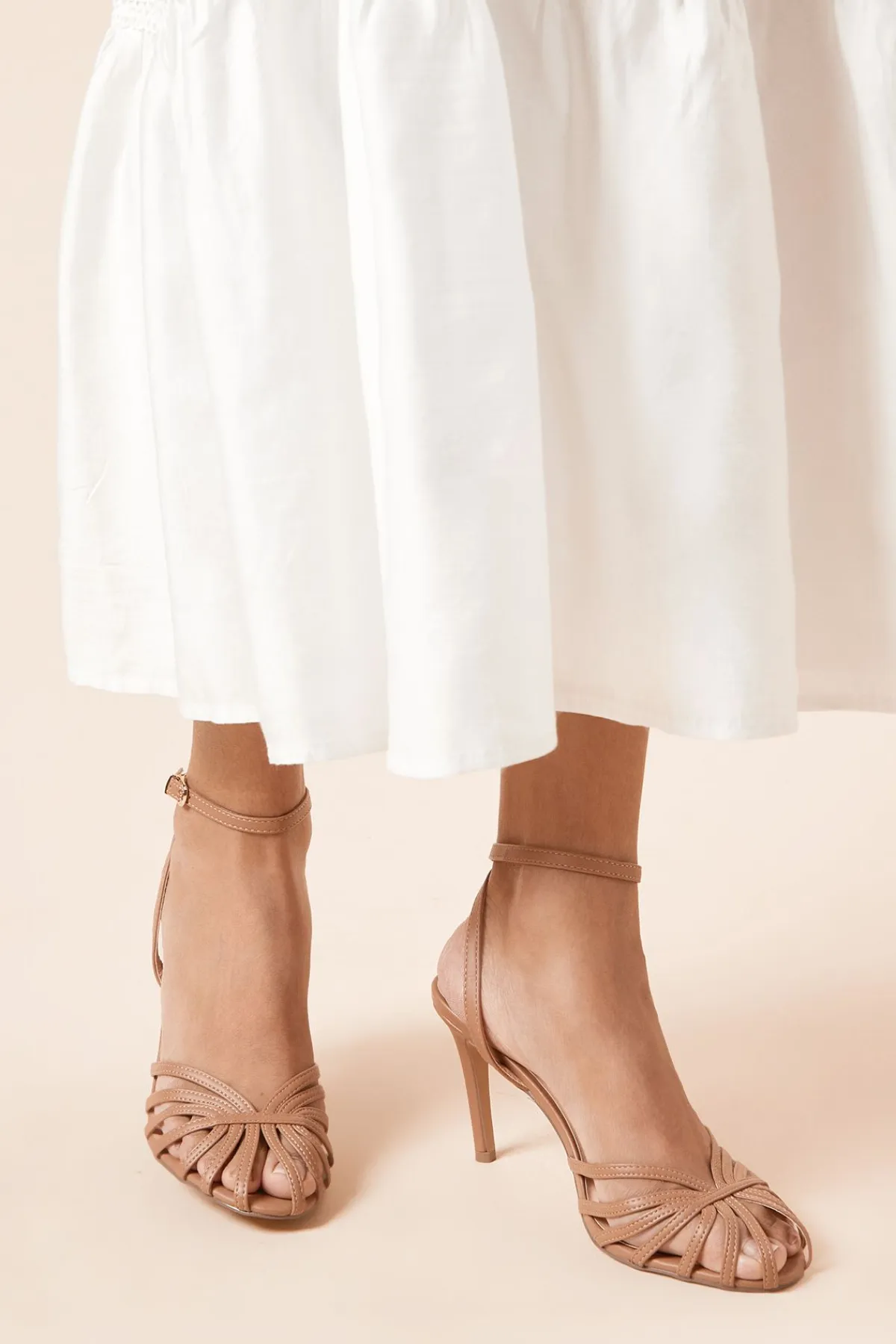 Dorothy Perkins Escarpins Davey À Talon Aiguille Haut En Synthétiquecuir Avec Empiècement Ajouré< Chaussures À Talons|Chaussures Dorées