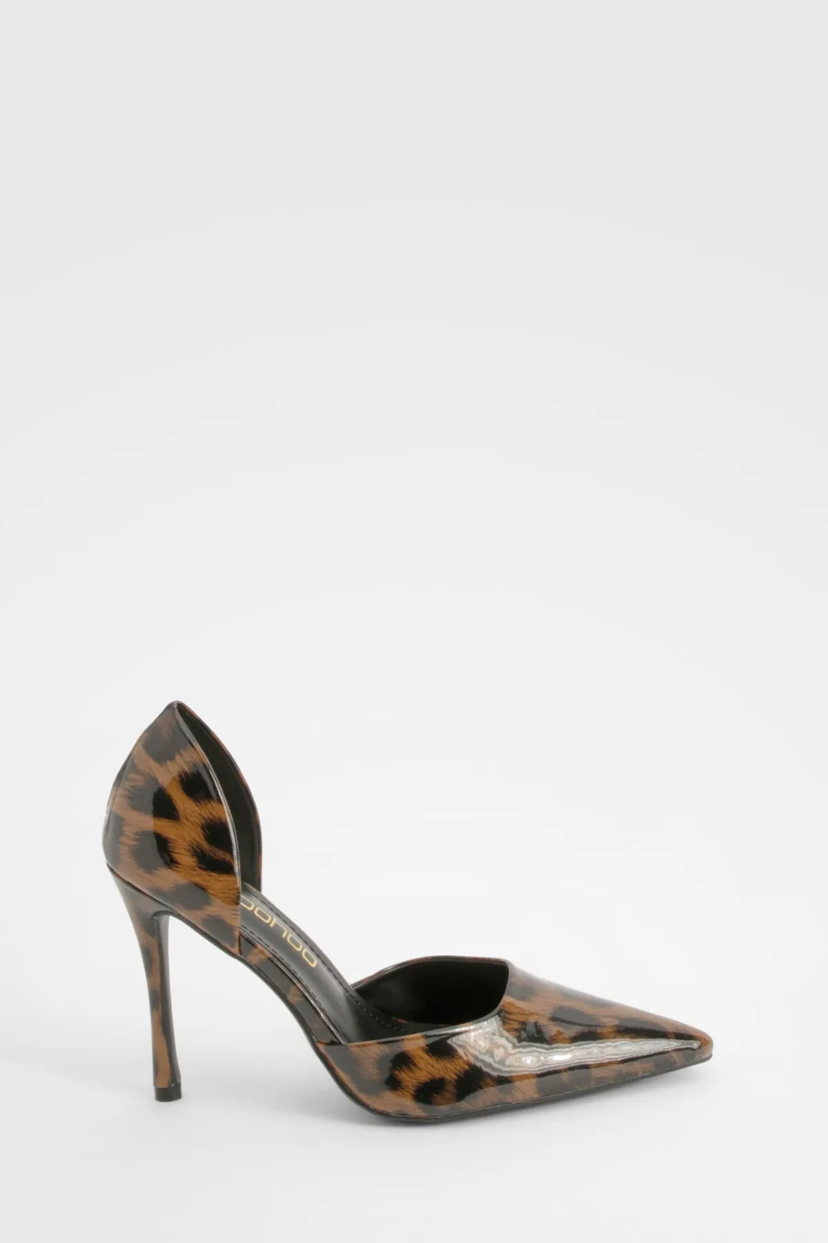 boohoo Escarpins à découpes et imprimé< Imprimé Léopard|Chaussures À Talons