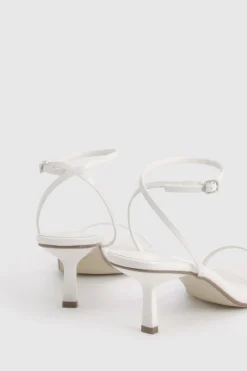 boohoo Escarpins À Deux Brides Coupe Large À Bout Carré Et Talon Mi-haut< Chaussures Festives|Chaussures À Talons